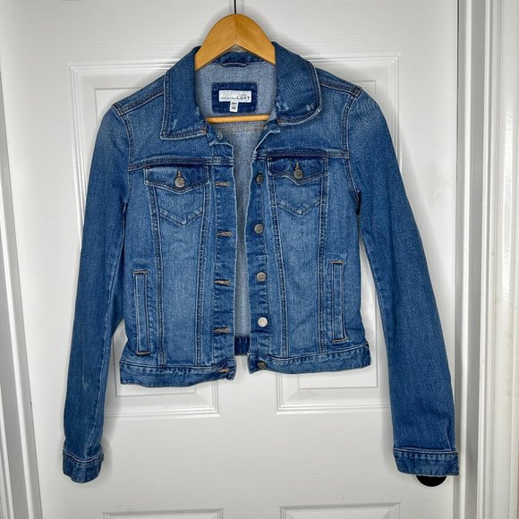 LOFT Jackets & Blazers - WOMEN'S LOFT JEAN JACKET US SIZE XS
